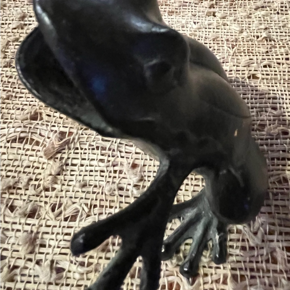 Vintage Bronze Frog Standing 3.5” - Picture 3 of 11